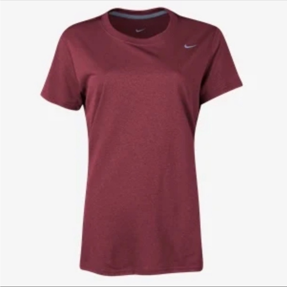 Nike Dri-Fit Tee Burgandy